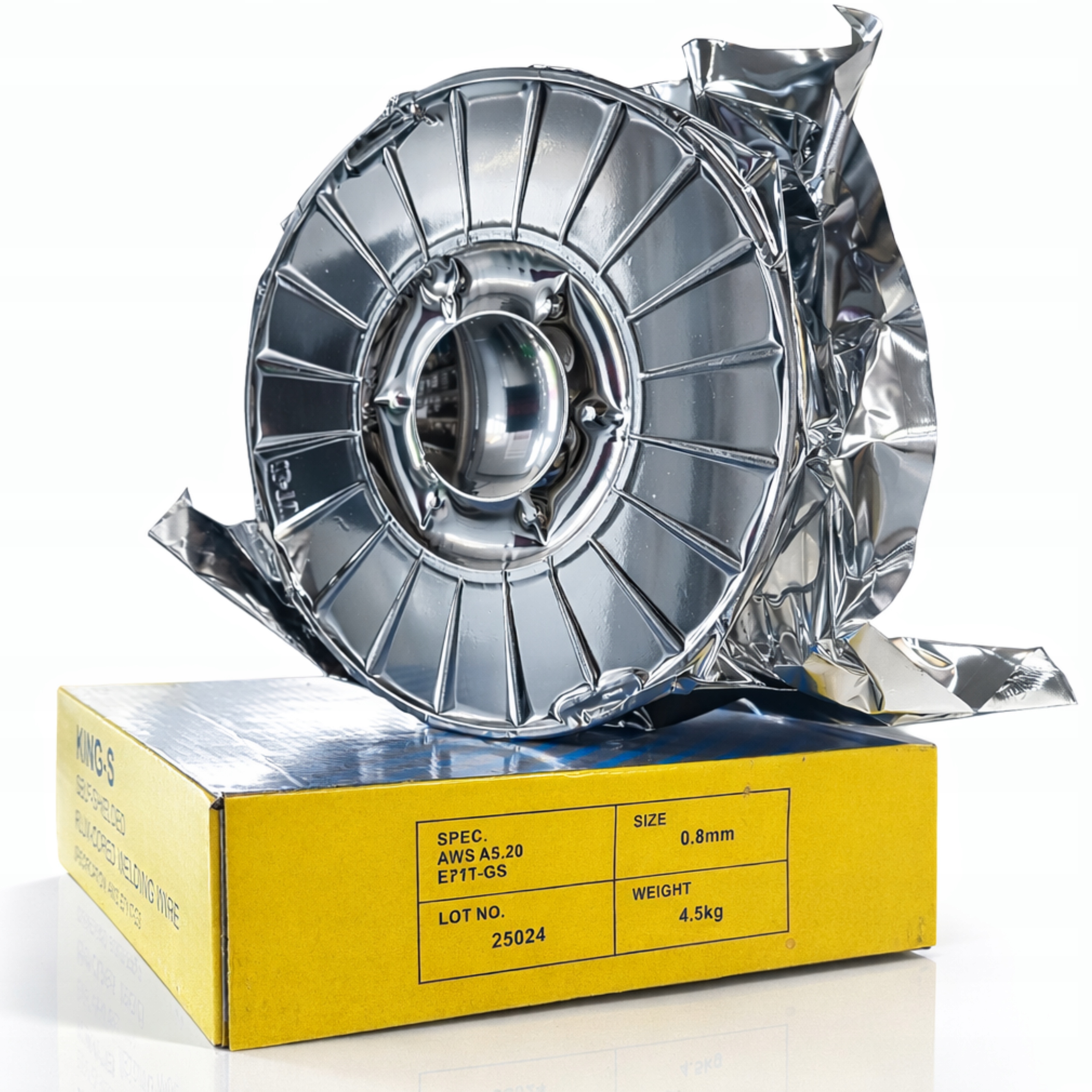 Samoochranný práškový drát Sherman King-s E71T-GS 0,8 mm D200 4,5 kg