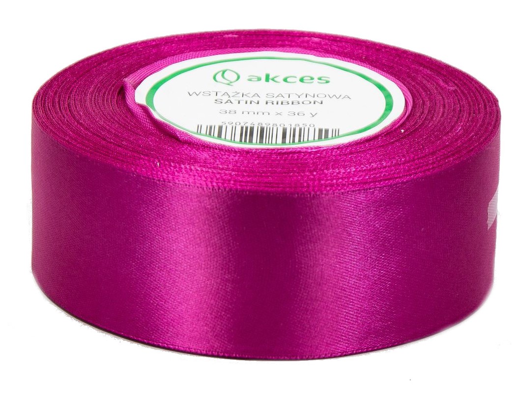 

Wstążka Tasiemka Satynowa 38mm 32m Różne A-88
