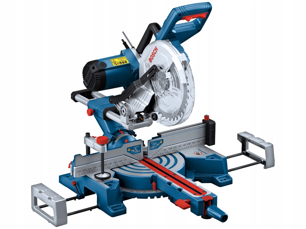 Bosch Gcm 254D 0601B53000 254mm 1800W Piła ukośnica z posuwem Laser+ Tarcza