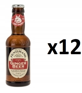 Fentimans Ginger Beer napój 275ml x 12 szt. Zestaw