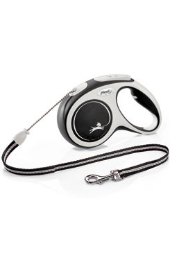 Levně Vodítko Flexi Comfort New M lanko 5m/20kg černá