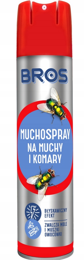 

Bros areozol Muchospray na muchy i komary 400ml