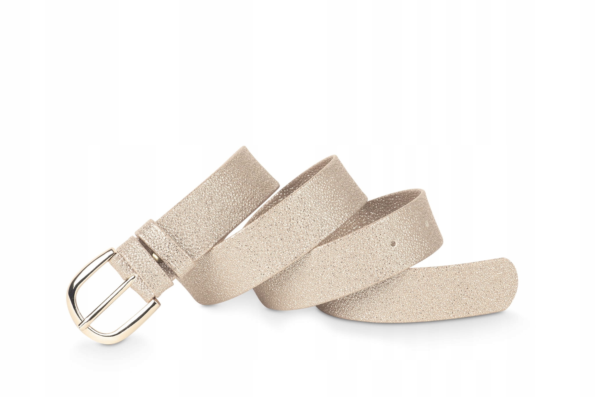 

Pasek damski klasyczny złoty rimini 3 cm