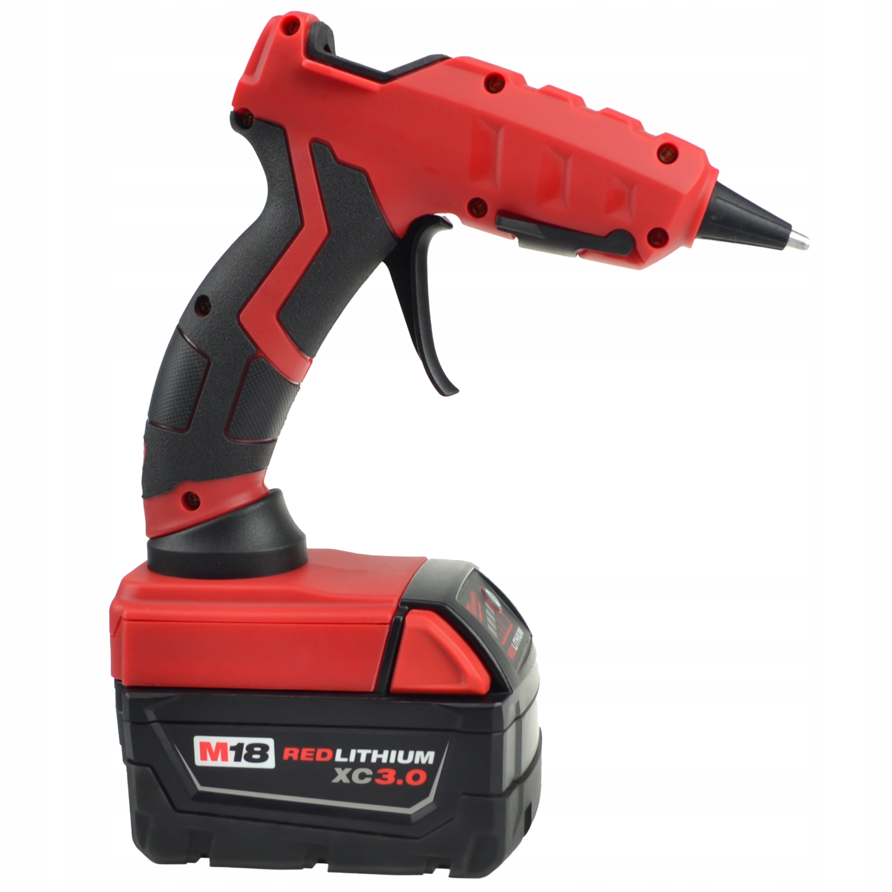 PISTOLET DO KLEJU NA GORĄCO DO BATERII DO MILWAUKEE 18V KLEJ GRATIS Temperatura maksymalna 180°C