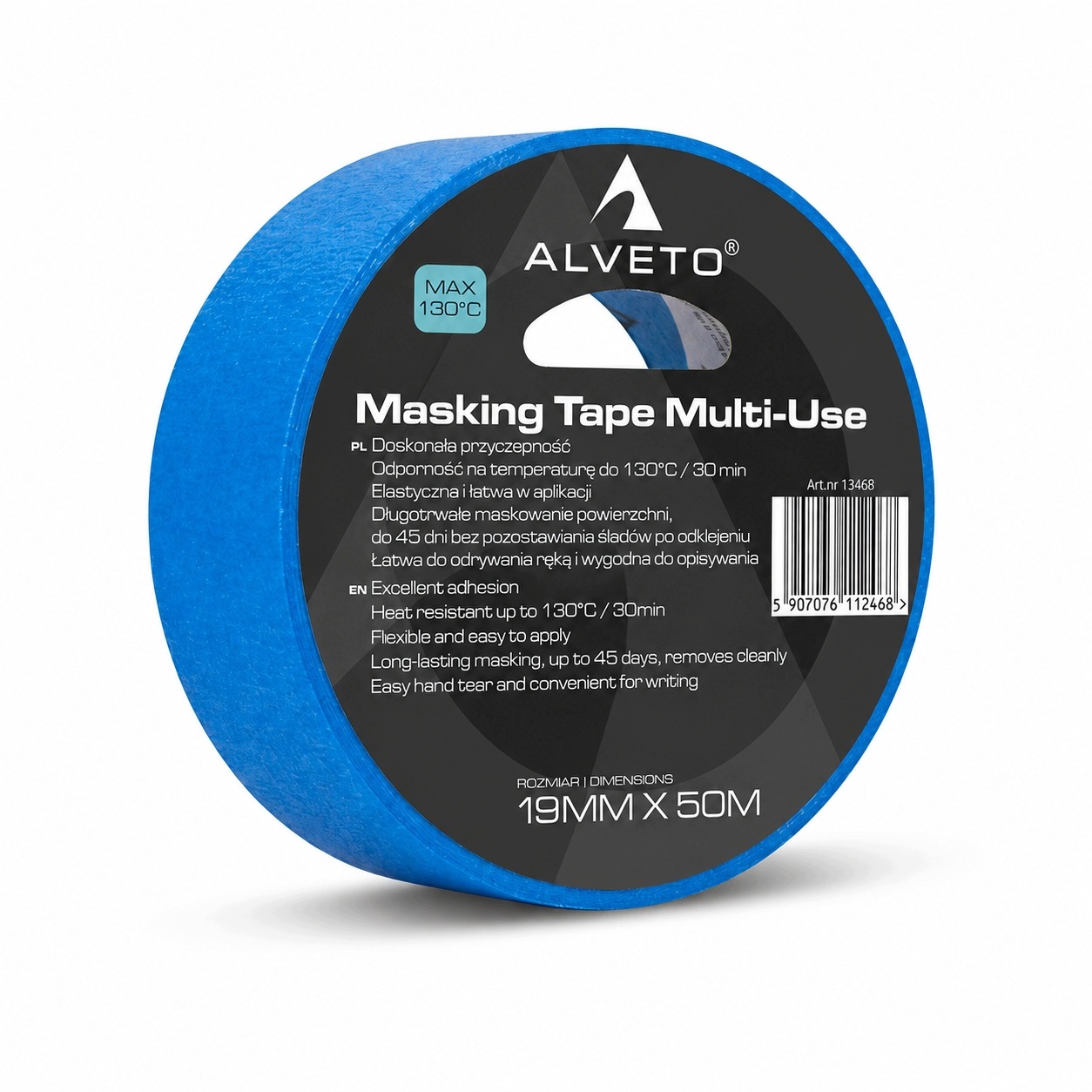 Alveto Taśma Lakiernicza Multi-Use Niebieska 19mm x 50m