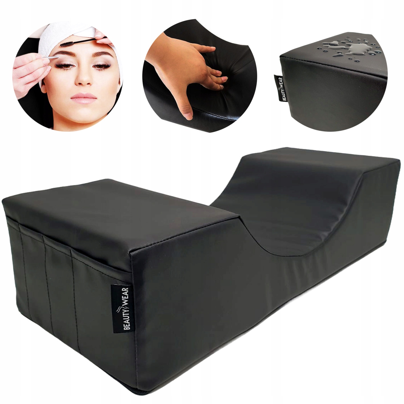 PODUSZKA DO STYLIZACJI PRZEDŁUŻANIA RZĘS KOSMETYCZNA MAKIJAŻ