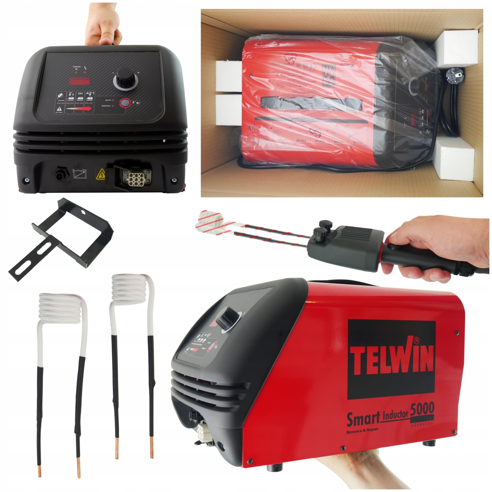 Indukční Ohřev maticových šroubů Telwin Smart Inductor 5000 2.3 kVA