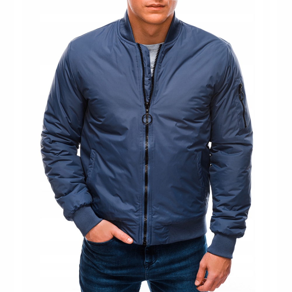 

Kurtka męska przejściowa bomber 532C c. nieb. S