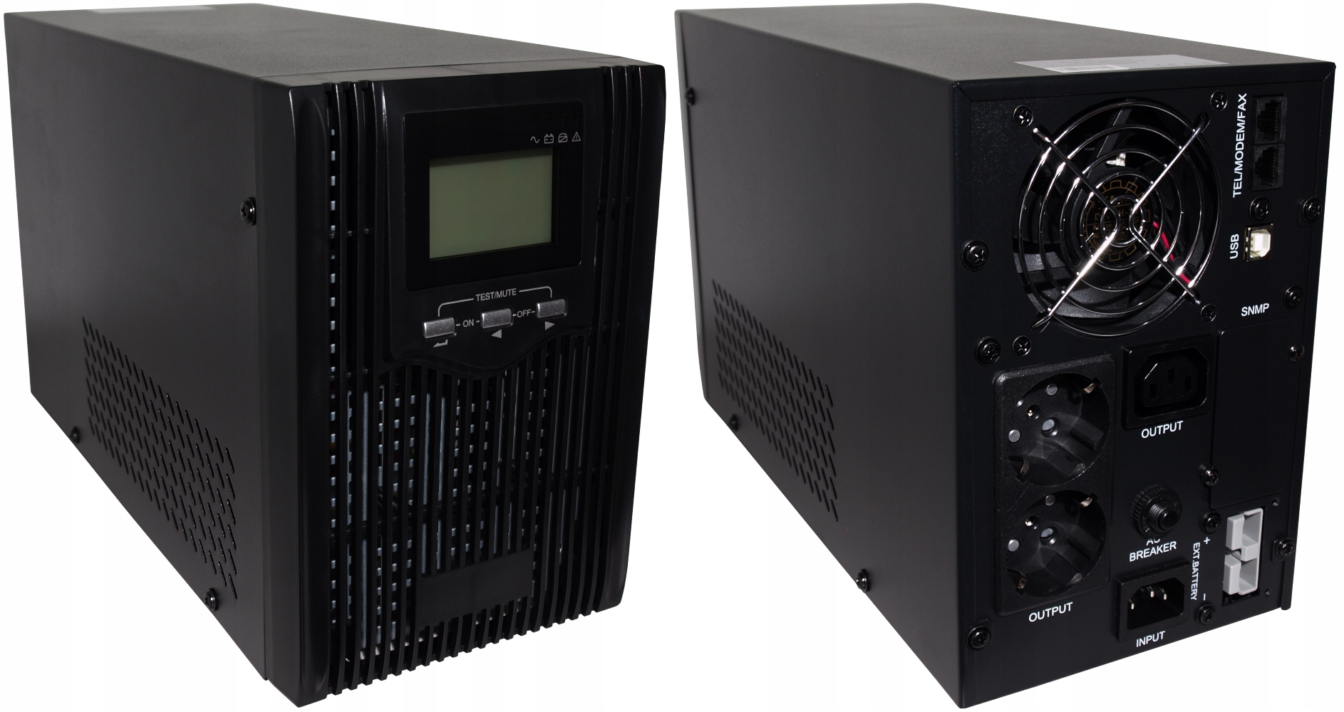 Zasilacz Awaryjny Ups Tower Bez Aku Ładowarka 15A Ips Czysty Sinus True Sin