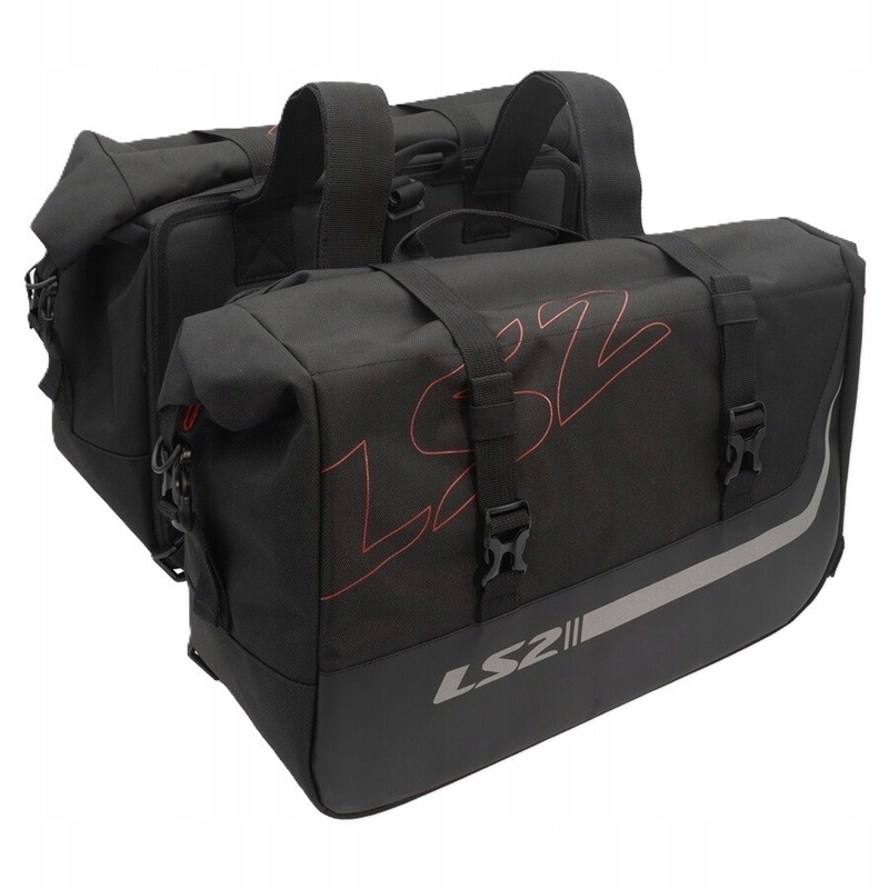 LS2 Freedom Panniers tašky bočné textilné tašky na zadnú časť motocykla 2x20l