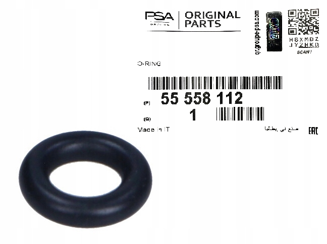 USZCZELKA ORING PRZEWODU OLEJU TURBINY TURBO 1.4T 1.6T 16V OPEL OE ORYGINAŁ