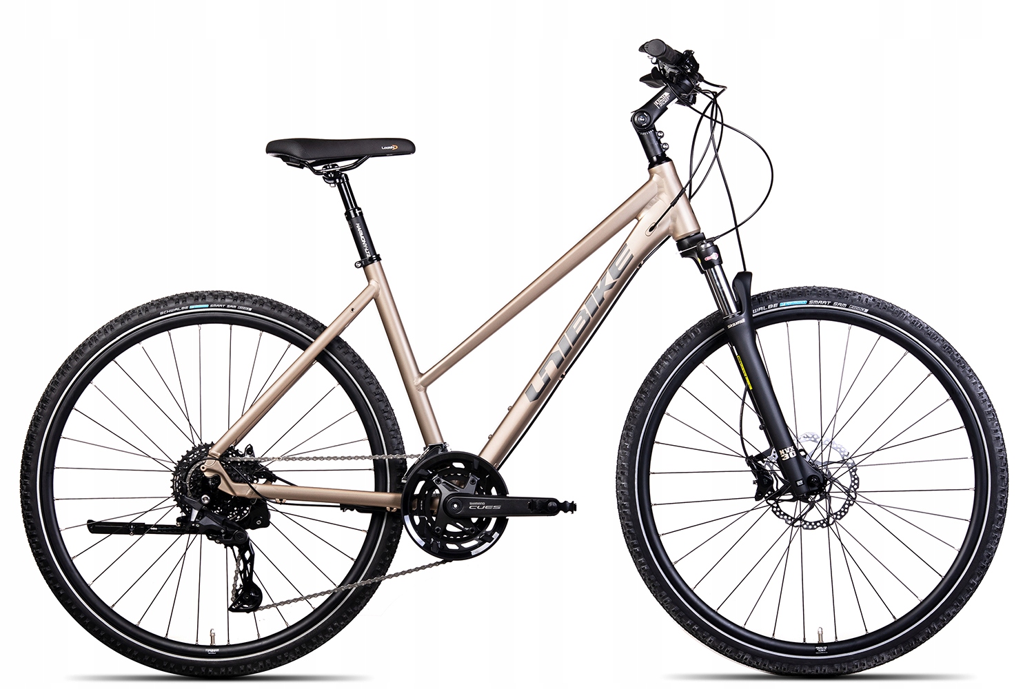 Rower Crossowy Unibike Viper D-17 Tytanowy jakość