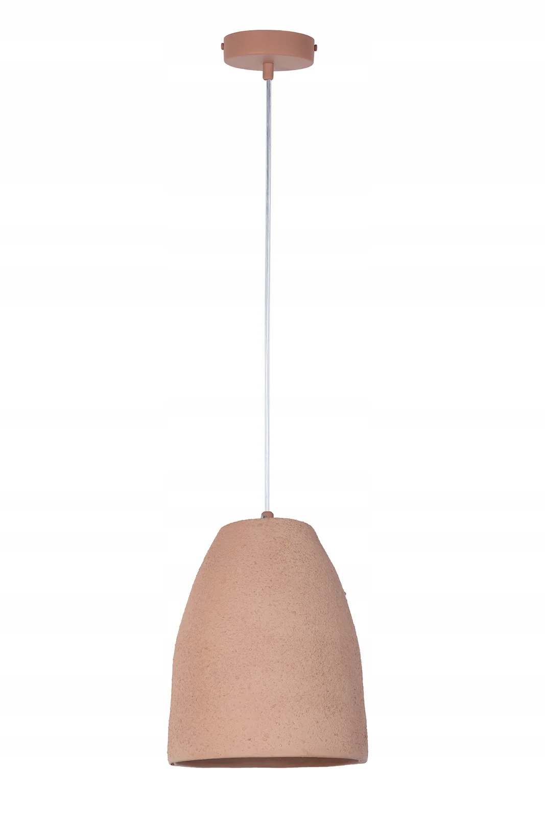 Závesná keramická bodová lampa hnedá do jedálne nad stôl 18 cm Sigma