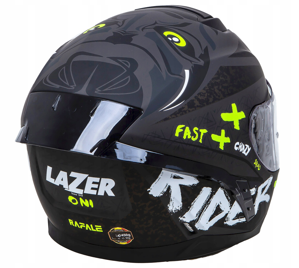 LAZER KASK INTEGRALNY RAFALE SR ONI BLK/GRY MAT XS Typ Integralne / Pełne