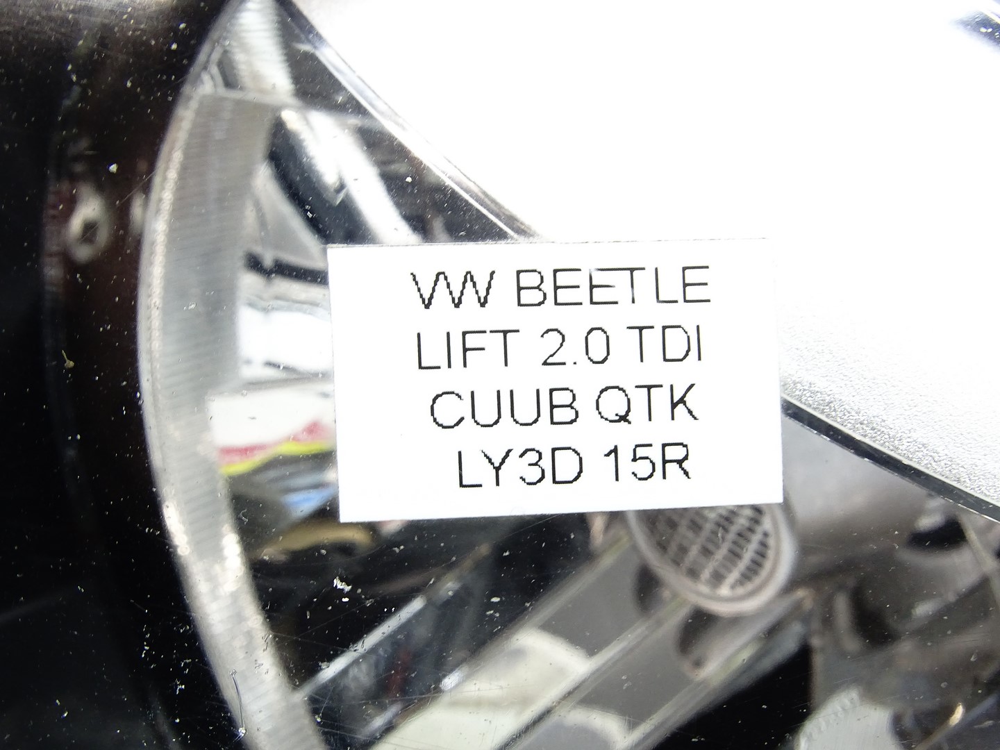REFLEKTOR light left front left front VW BEETLE 5C LIFT 5C2941005