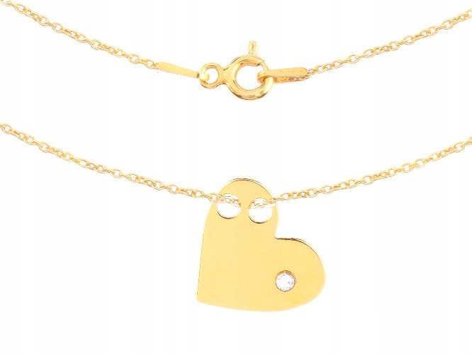 

Serce Celebrytka Swarovski naszyjnik 50 cm nowość