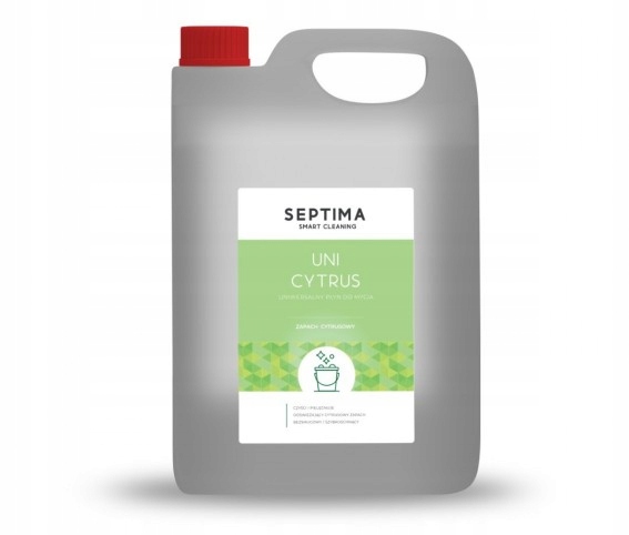 

Uniwersalny płyn do mycia Septima Uni Cytrus 5L