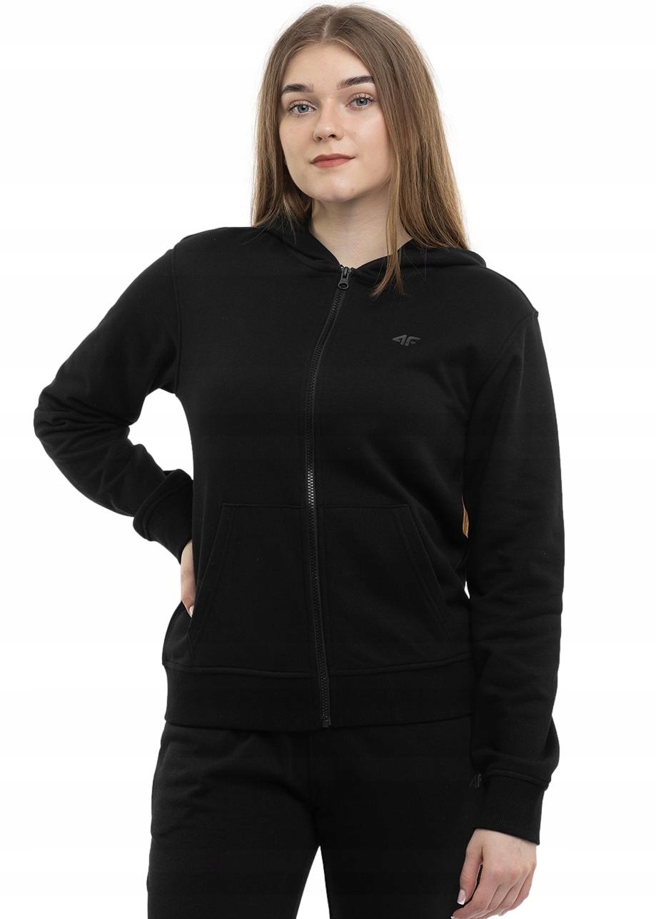 4F dámská mikina na zip s kapucí sportovní tepláková hoodie vel. M