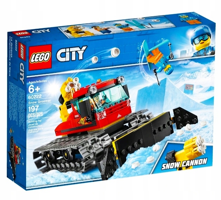 

Lego 60222 City Pług gąsienicowy