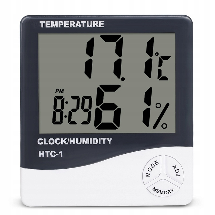 

Termohigrometr Termometr Higrometr Temp Wilgotność