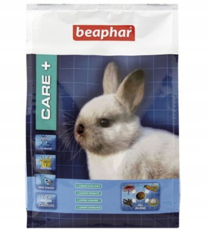 Levně Beaphar Care+ Krmivo granule králík junior 1,5 kg