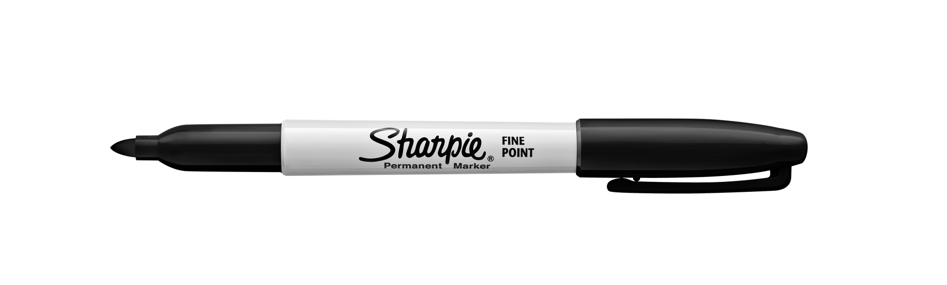MARKER Sharpie Fine permanentny pisak CZARNY z USA
