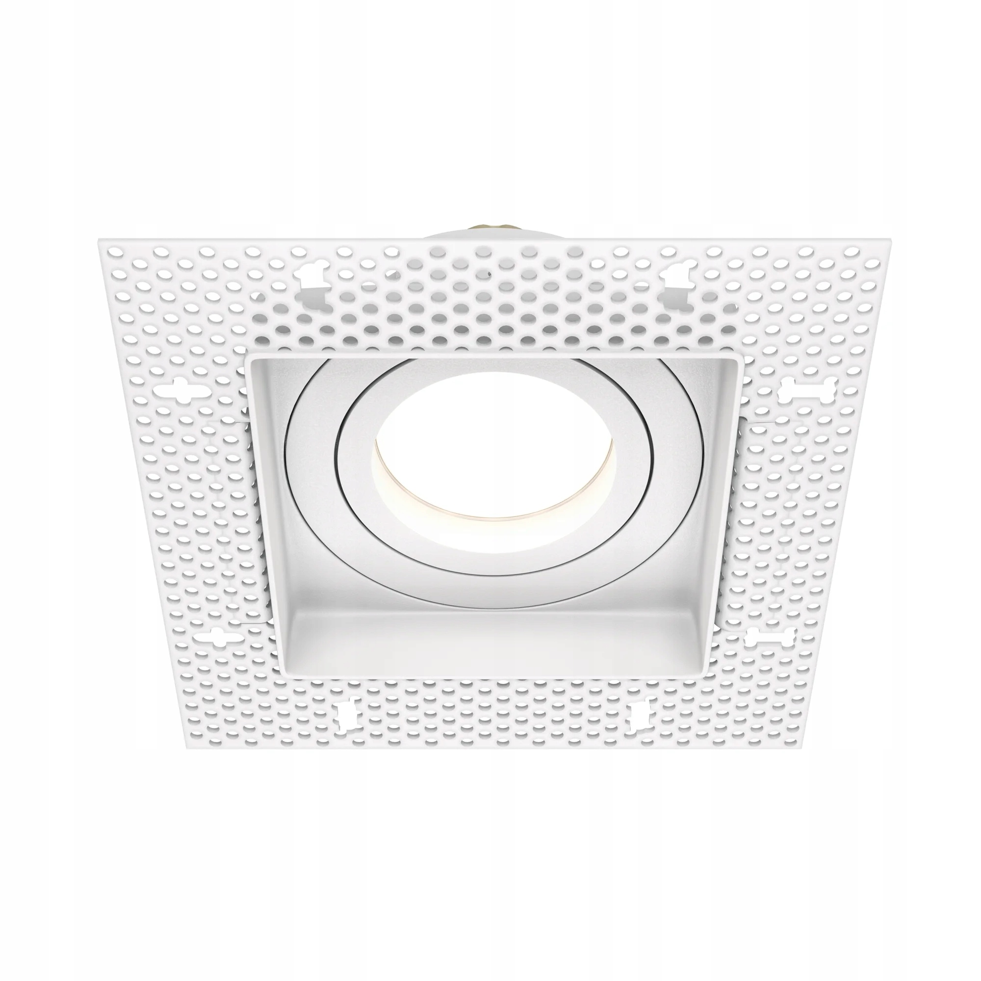 Stropní svítidlo pod omítku nastavitelné, čtvercové, bílé Maytoni