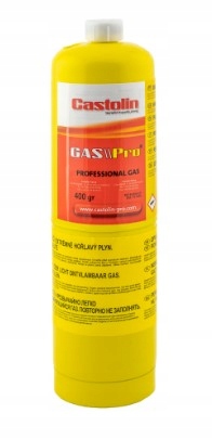 

Butla Gas Pro Mapp 1'' Castolin Gaz Nabój 400g