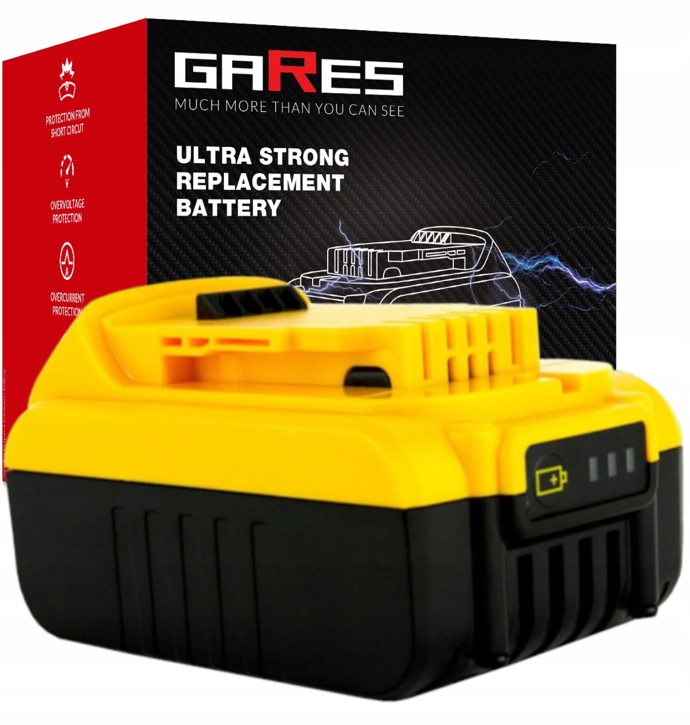 Baterie Akumulátor pro Dewalt DCD733C2 DCD737M2 DCD730L2 5.0Ah 14,4V