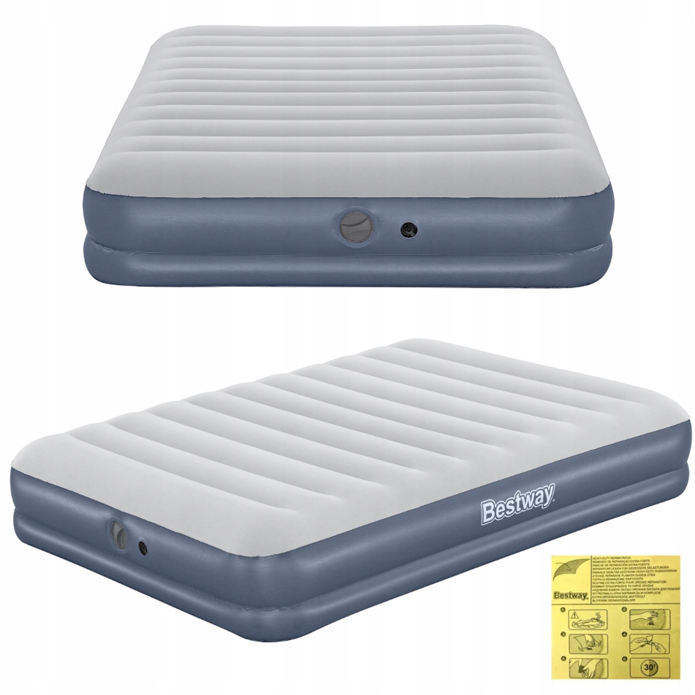Matrace 2os nafukovací Queen Tritech Air pumpička Usb Bestway 203x152x36cm