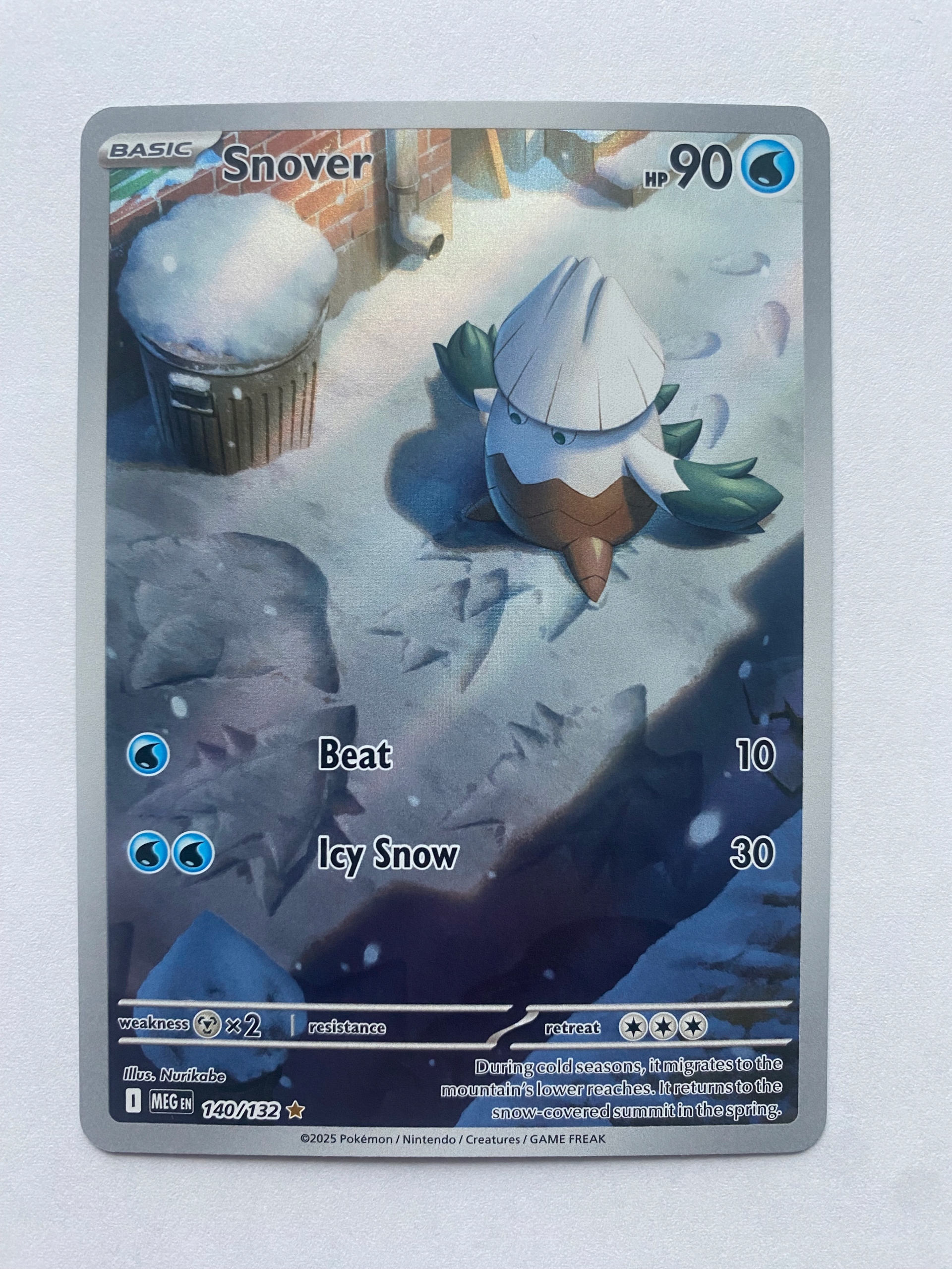 Karta Pokemon: Snover (MEG 140) / Mega Evolution