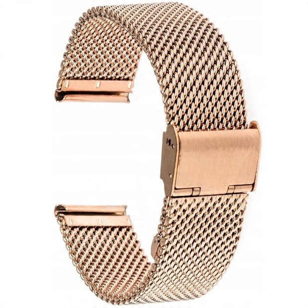 

Złota Bransoleta Pasek Do Zegarka Smartwatch 22mm