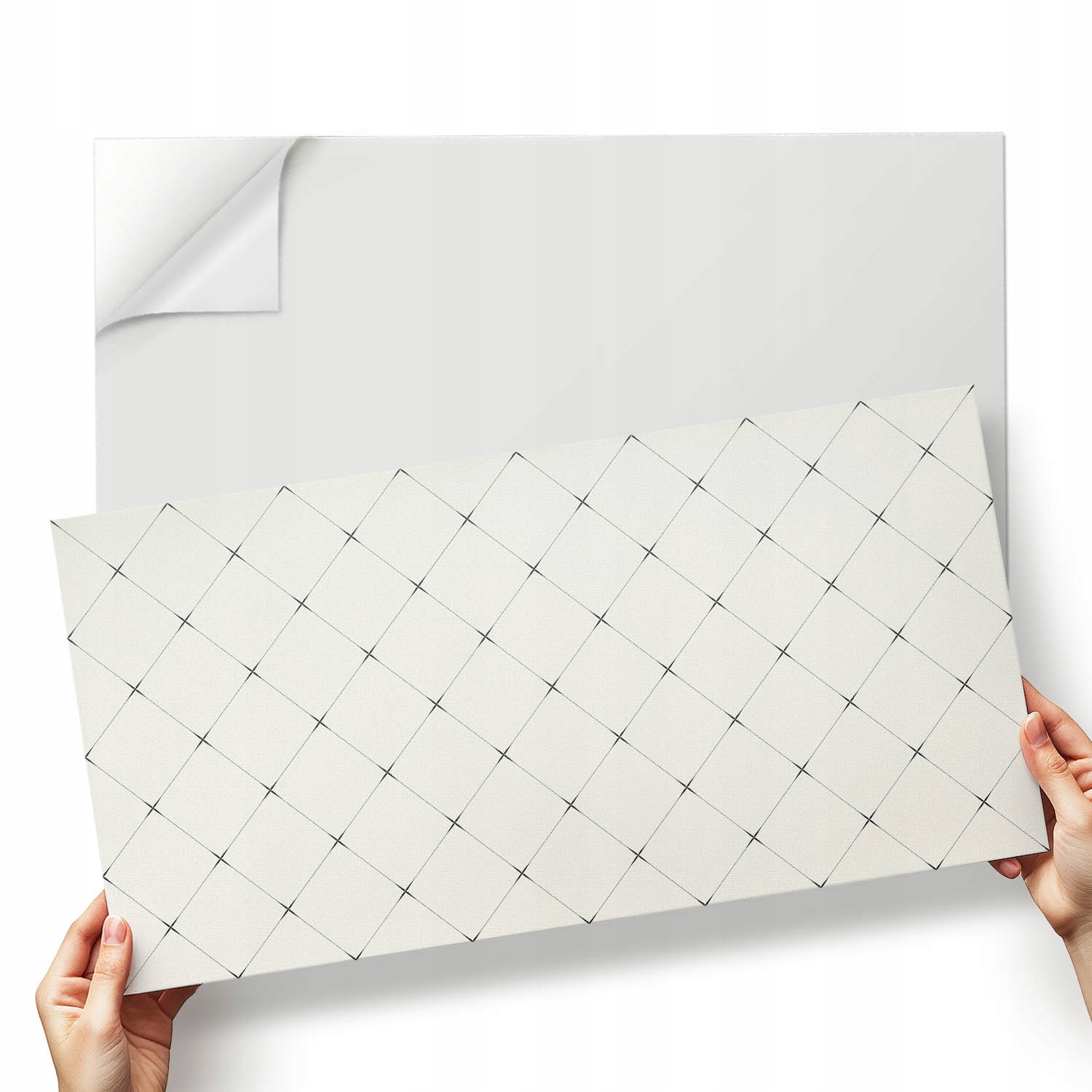 Sada dlaždic Vinyl Pvc Rombové figurky v moderním provedení 6x60x30 cm
