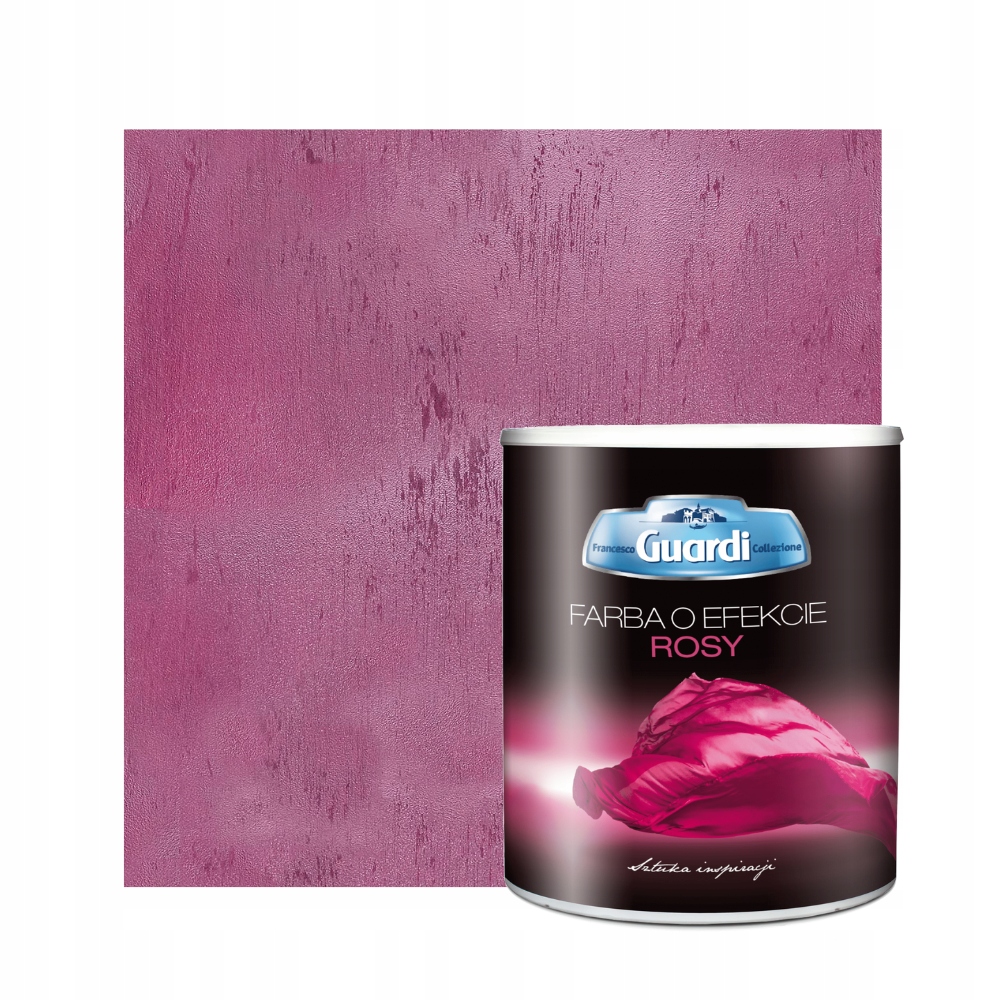 Dekoracyjna Farba o Efekcie Rosy Wrzosowy 1L Guardi