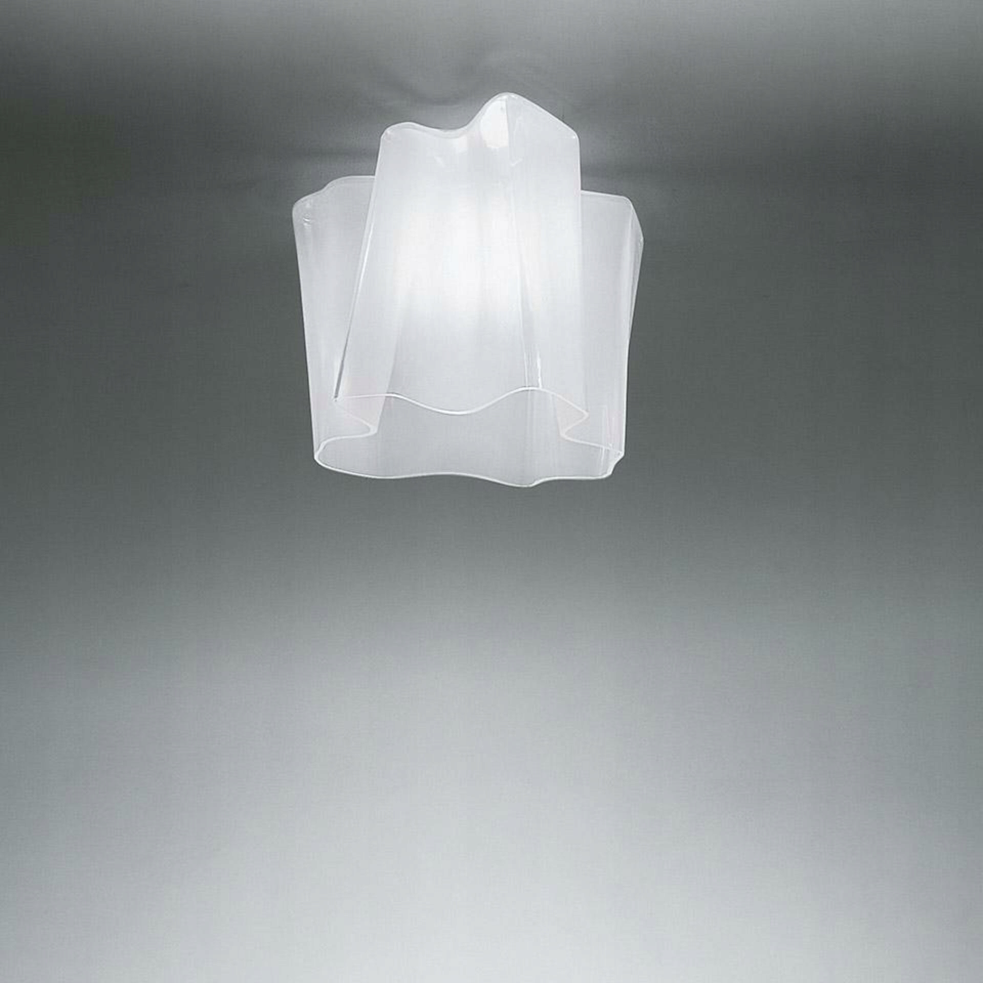 Artemide Logico stropné svietidlo, fumé difúzor, 400x400mm, E27, IP20