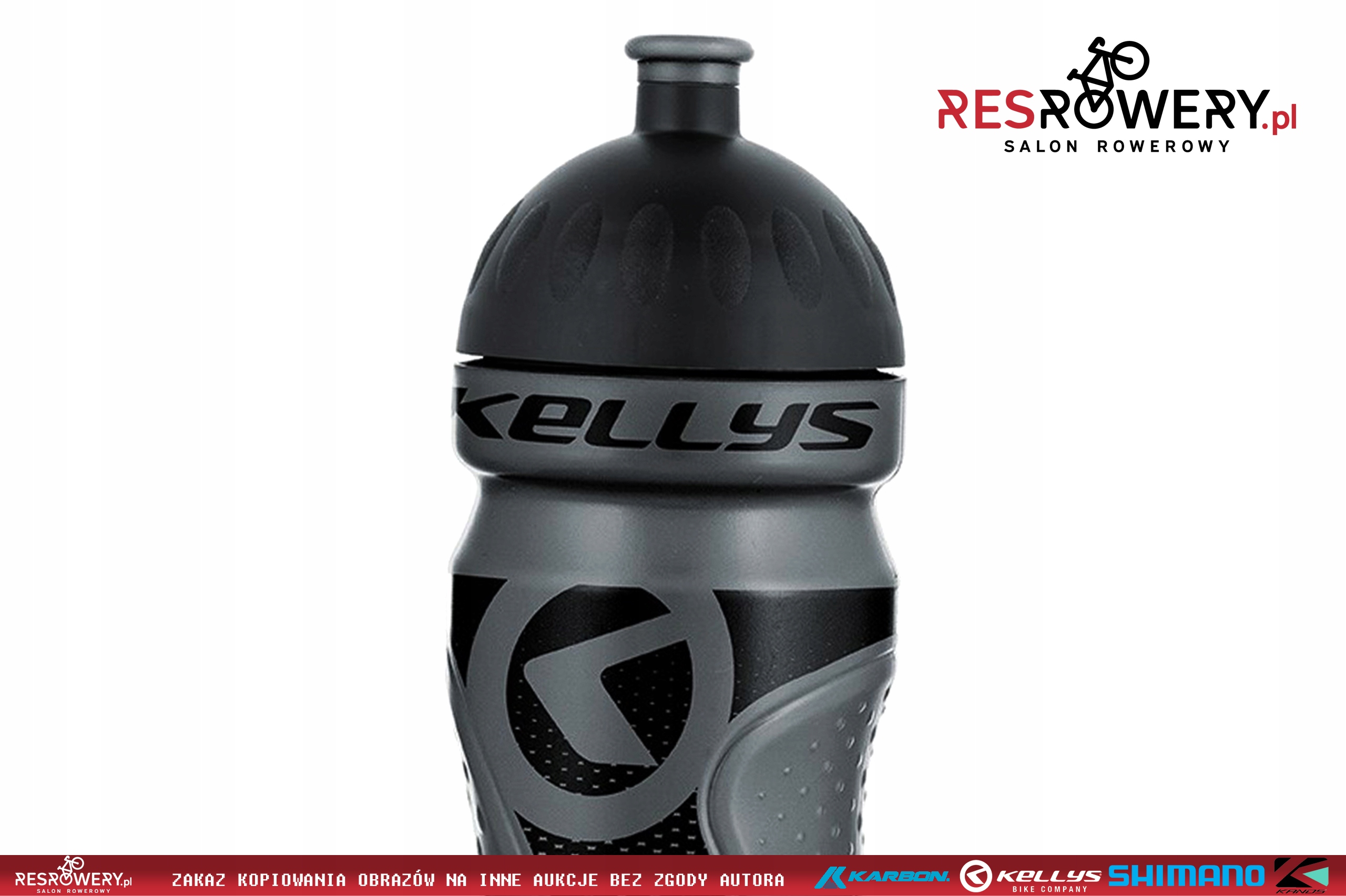 BIDON ROWEROWY KELLYS SPORT 022 0,7L ANTHRACITE Cechy dodatkowe profilowany kształt ustnik