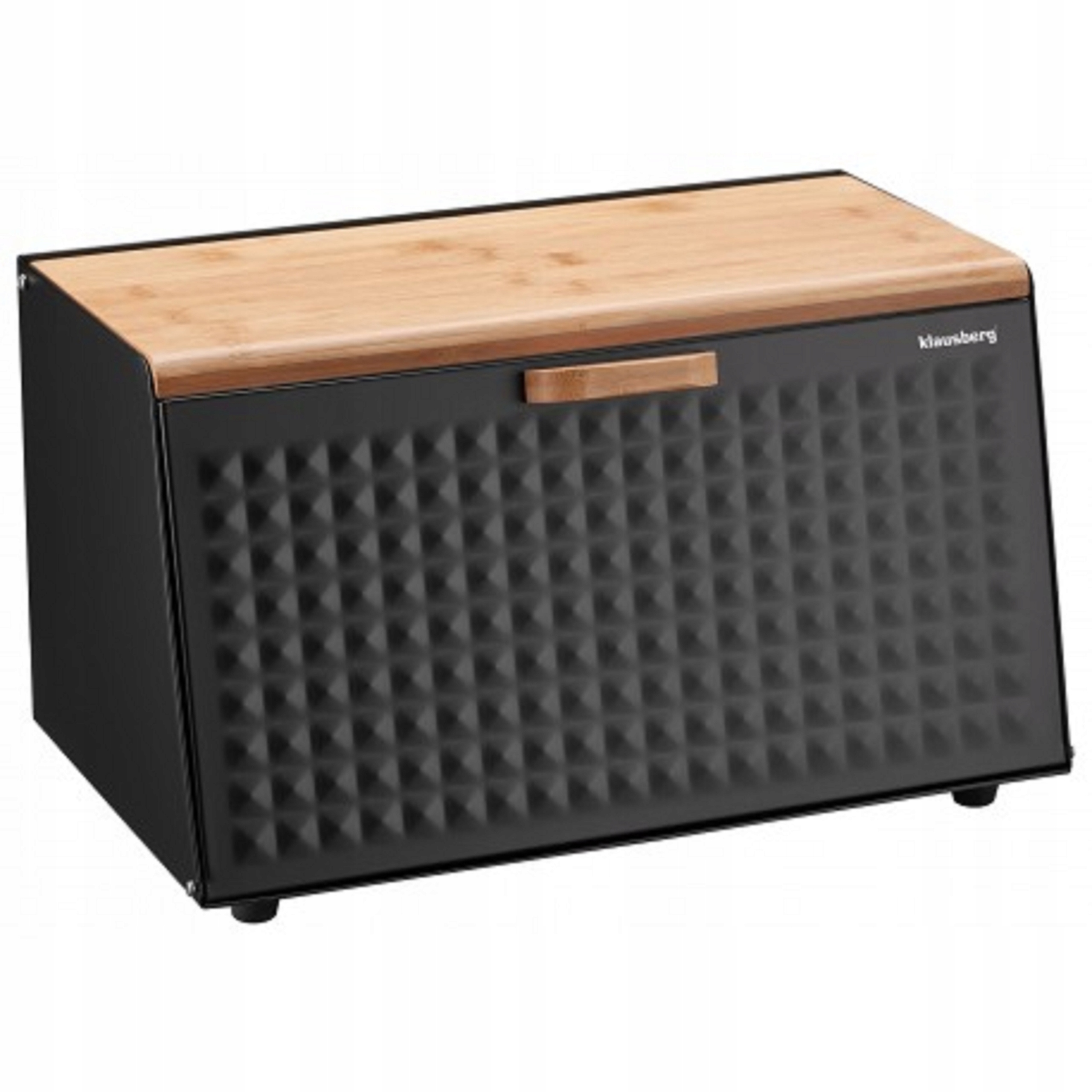 

Chlebak Stalowy Pojemnik Na Pieczywo Chleb Czarny