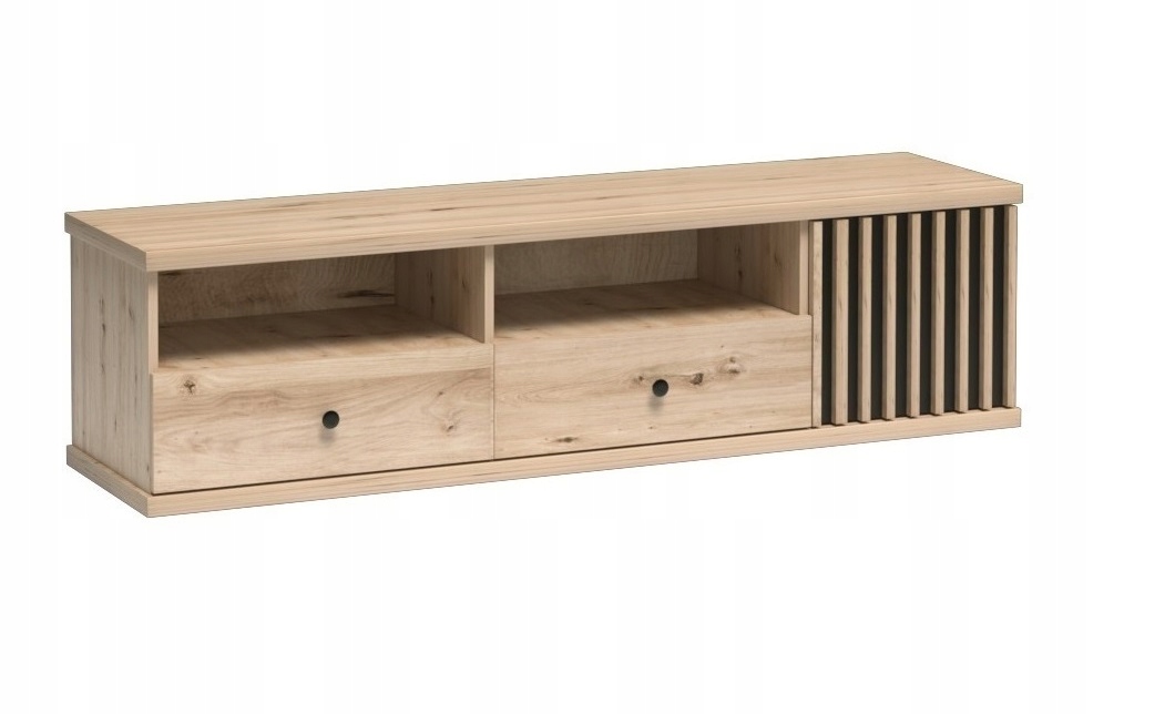 

C6 Komoda Szafka Stolik Rtv z lamelami Artisan 160