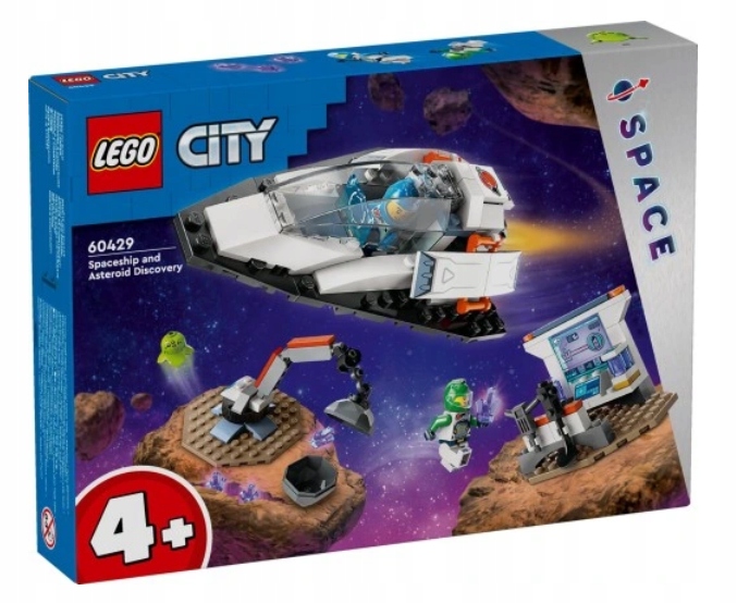 Lego 60429 City Space – Loď A Objevování Asteroidů