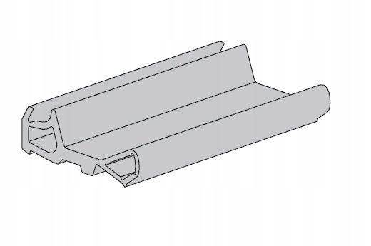 Uszczelka do drzwi PPOŻ dł. 6,10 m - H8-5 / MZ