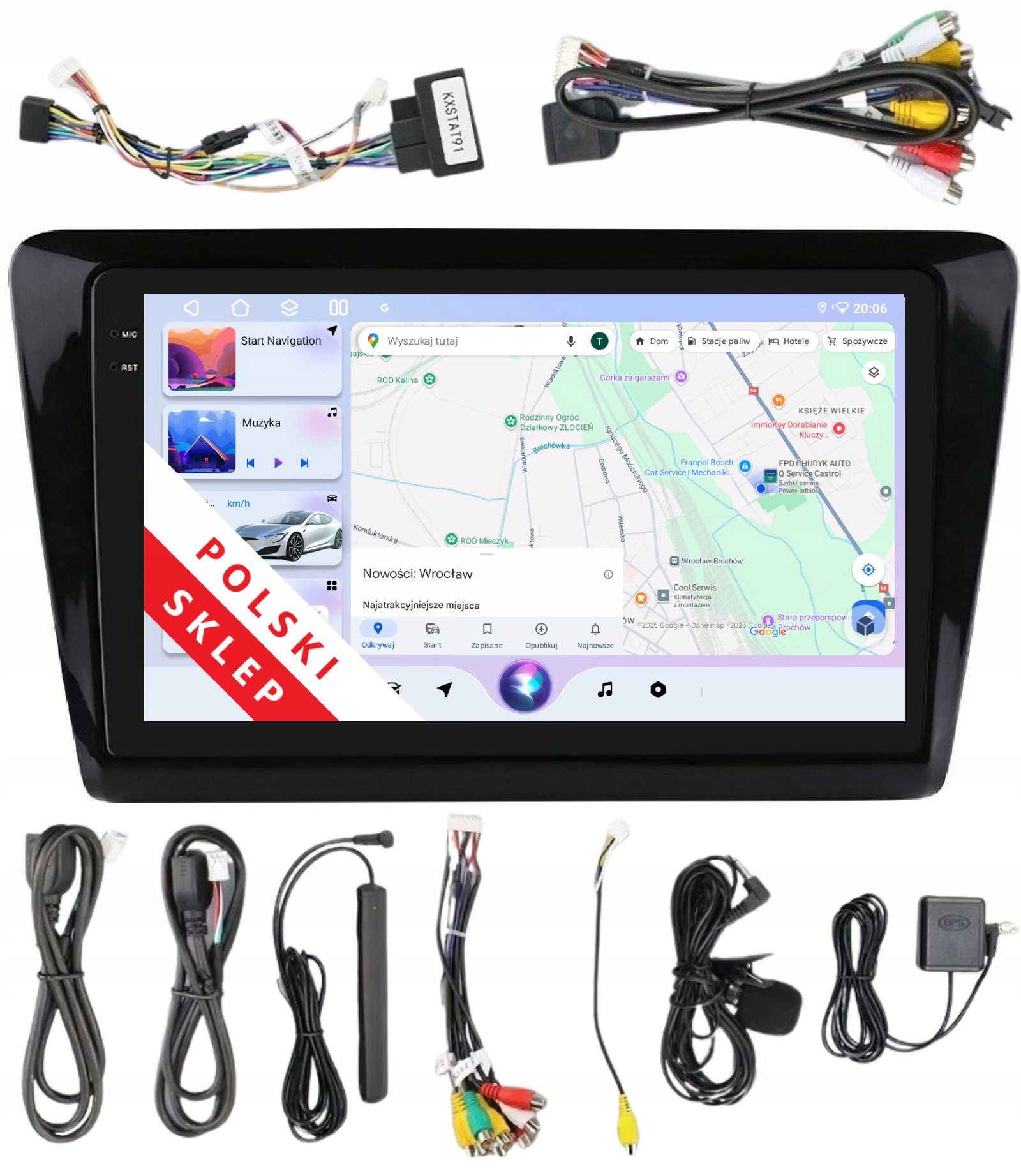Android Navigace 2DIN Skoda Rapid 2 II Seat Toledo 4 IV 4/64 Gb Lte Dsp