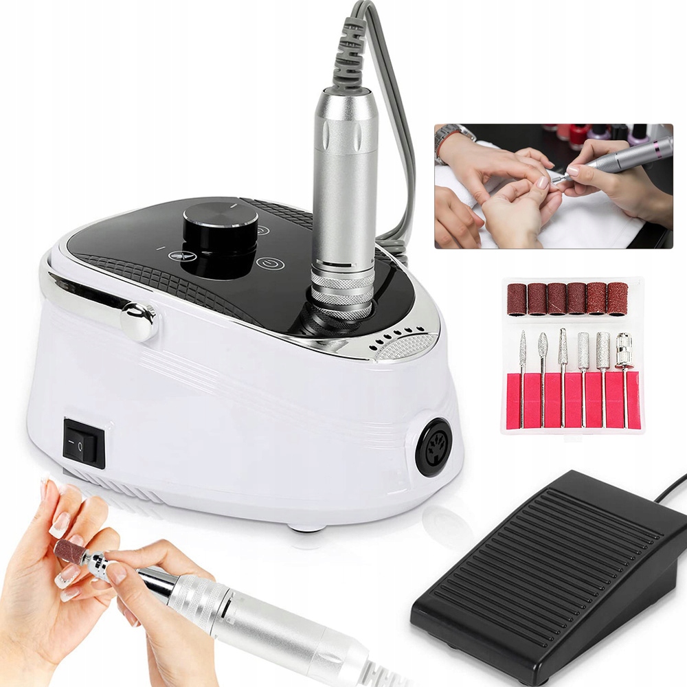 Profesionální Elektrická Vrtačka Na Nehty S 35000 Ot/min