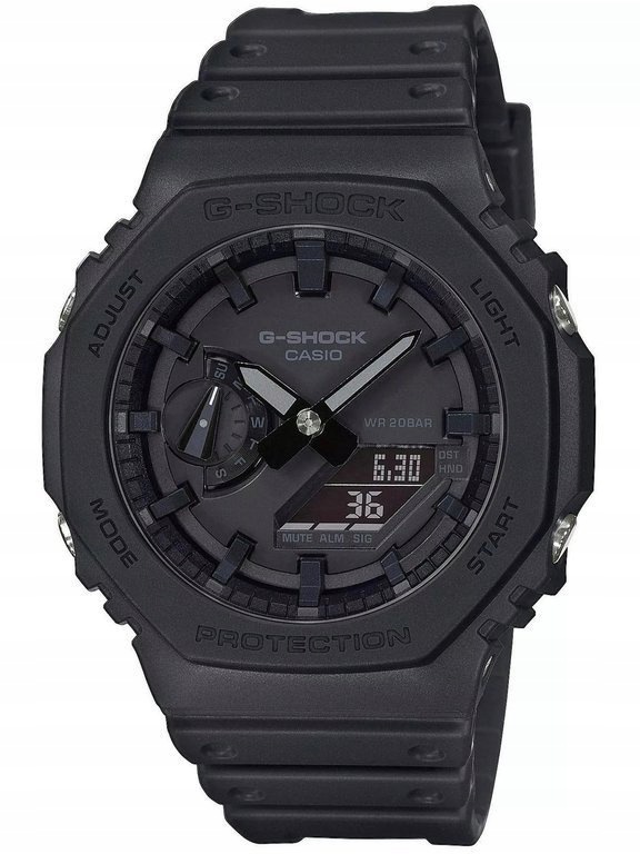 Pánské Hodinky Casio G-shock GA-2100-1A1ER Černé 200M Dárek Pro Kluka