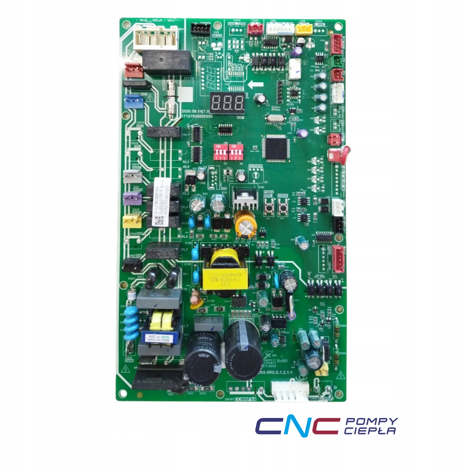 Płyta sterująca agregatu 17127400000355 do pomp ciepła Midea Kaisai York