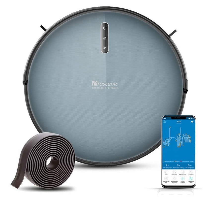 Robot Sprzątający Proscenic 830T APP WIFI OUTLET