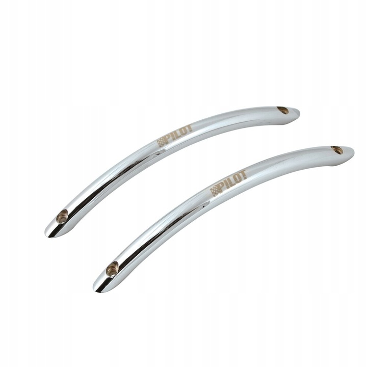 RELINGI UCHWYT OZDOBNE DO WNĘTRZA AUTA CHROM