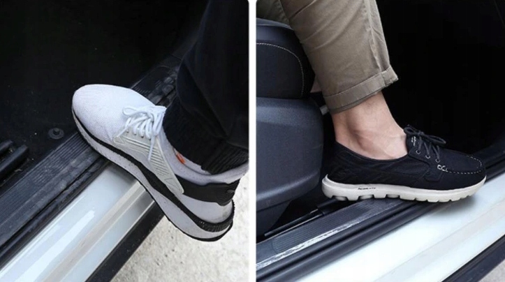 TAŚMA OCHRONNA NA PROGI DRZWI SAMOCHODU 70mm x 5M Długość 500 cm