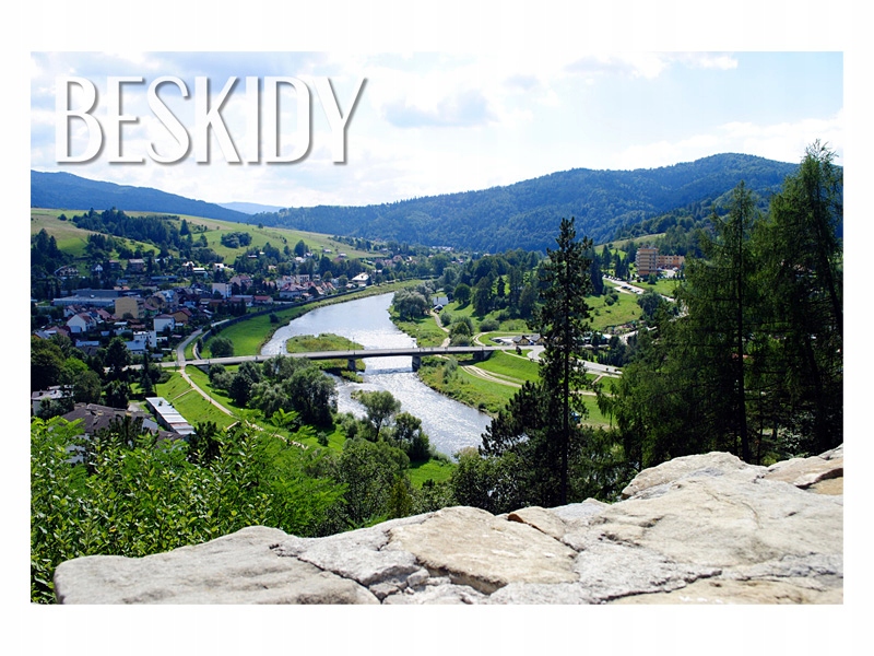 

Beskidy Muszyna Most Magnes na lodówkę