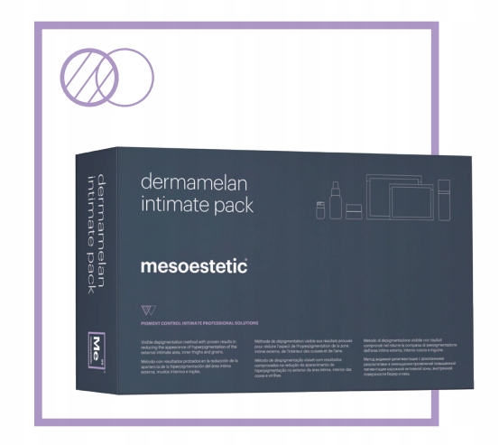 Mesoestetic Dermamelan Intimate Pack Zestaw depigmentacyjny do okolic intym
