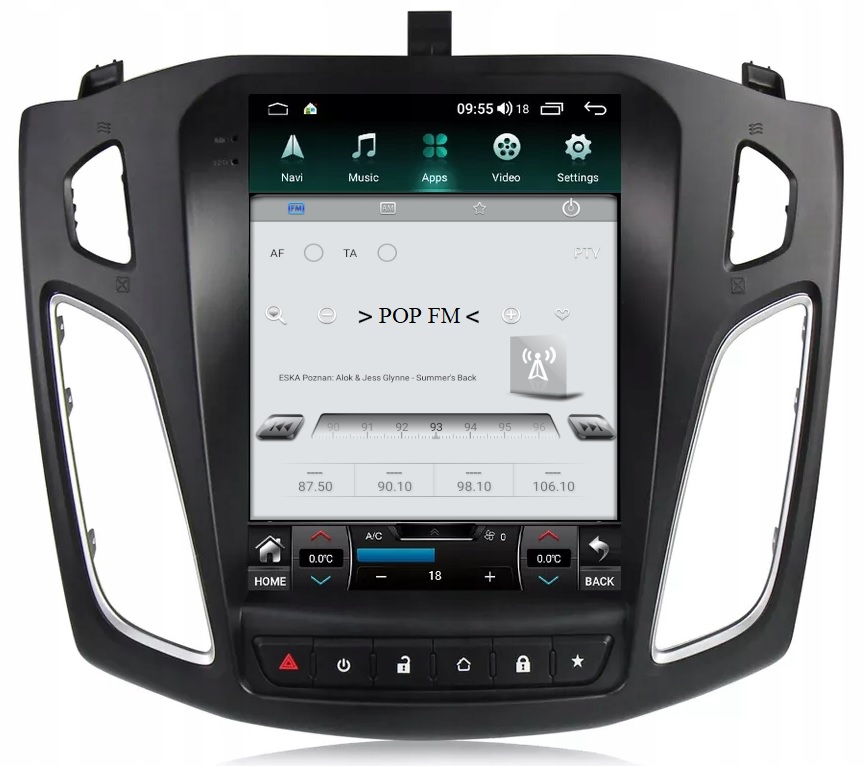 Rádio Android Ford Focus III 2010-2019 Carplay Wifi Usb 8/256GB Modem Sim